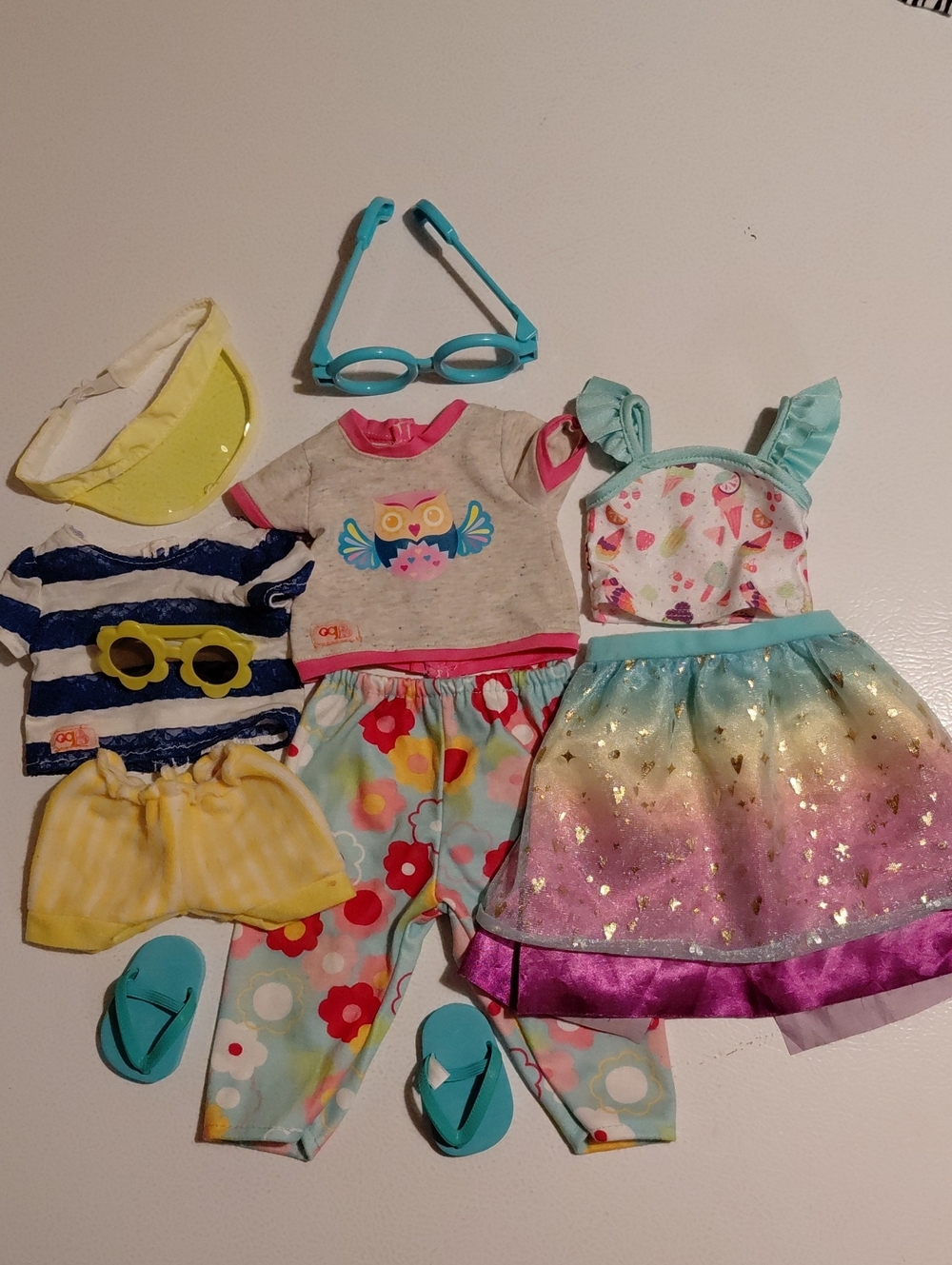 Our Generation 18" Doll Clothing Lot